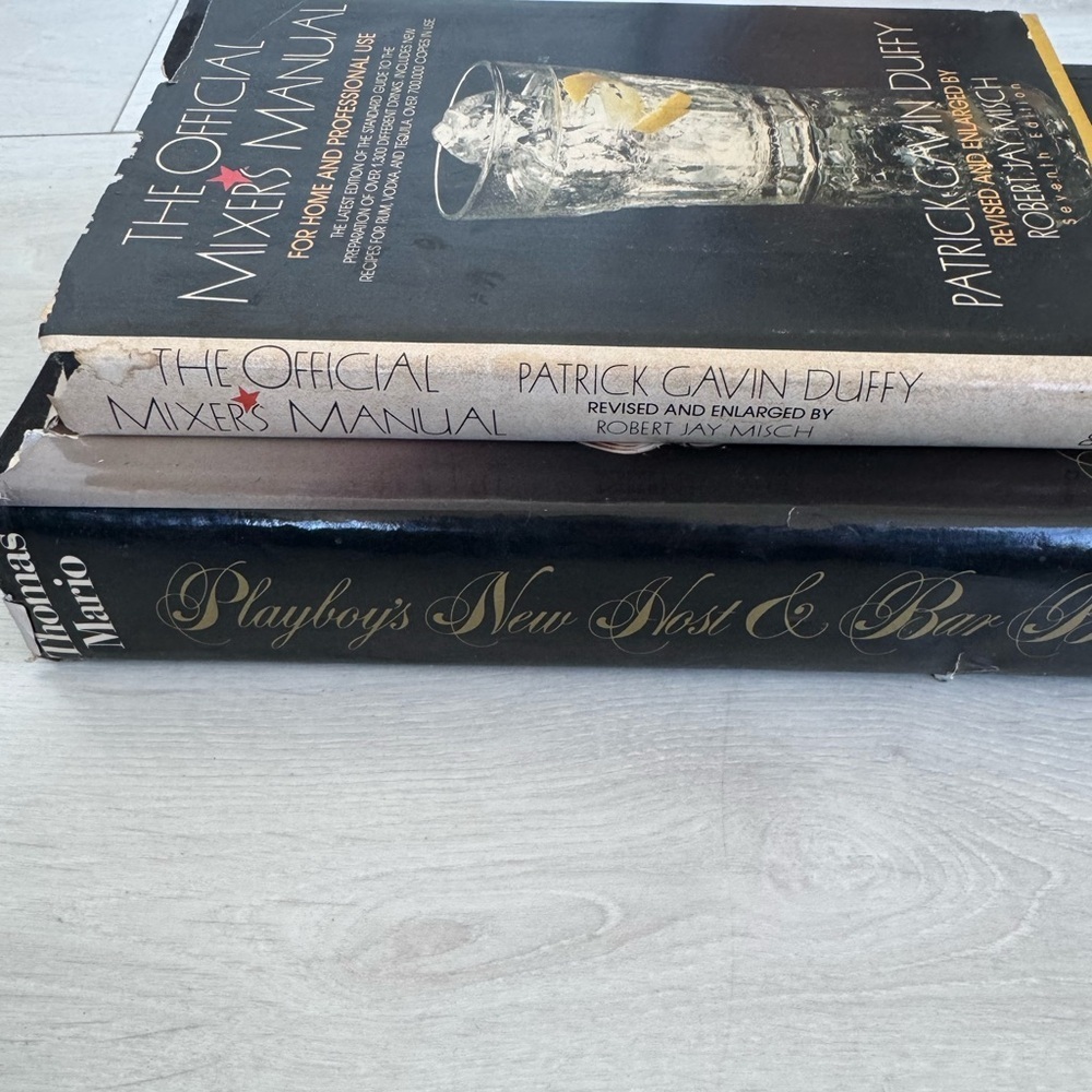 2 Vintage Cocktail and Bar Hardcover Books Manuals - Picture 2 of 13